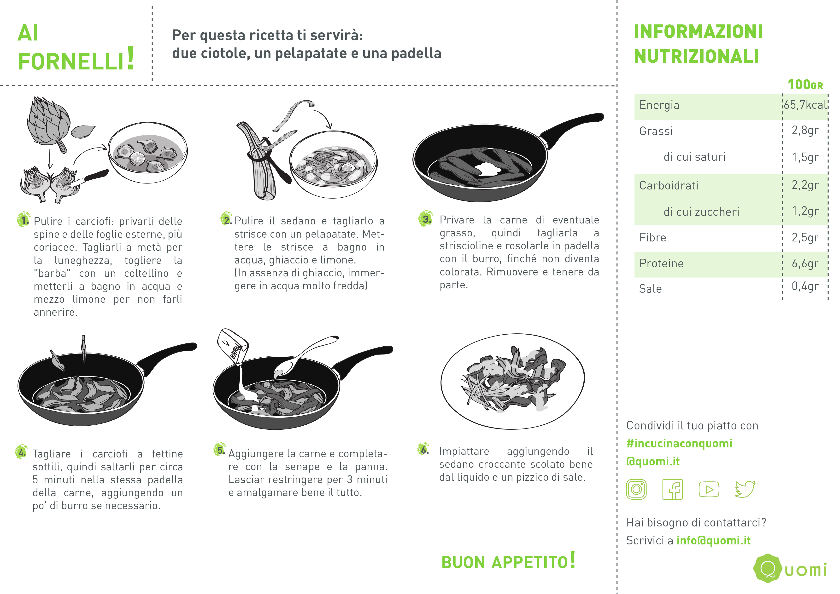 Flyer Quomi retro